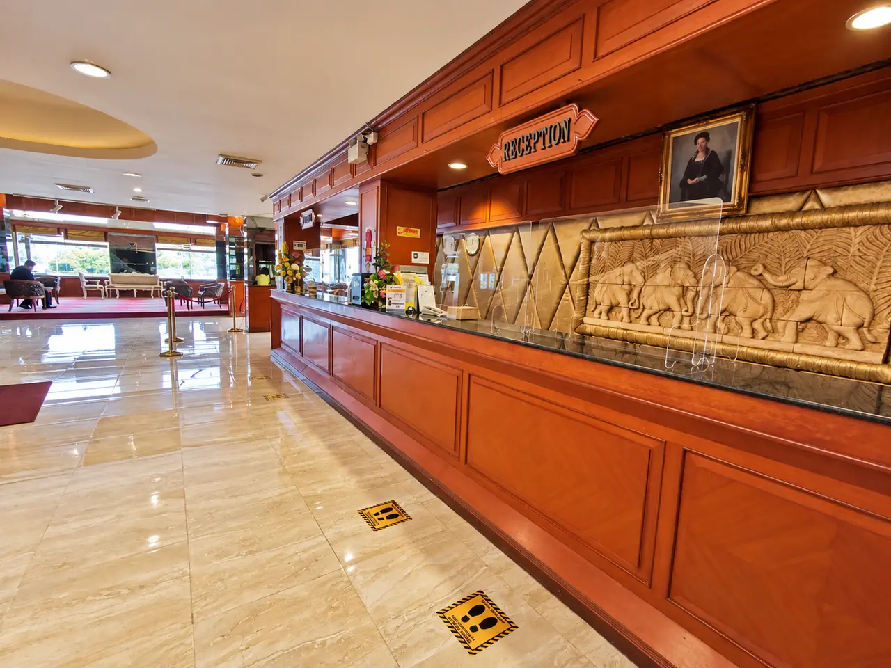 Lobby and reception